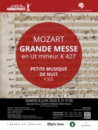 Mozart : Messe en ut - Affiche