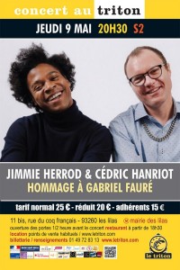Jimmie Herrod et Cédric Hanriot au Triton