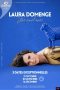 Affiche Une nuit avec Laura Domenge - Théâtre de l'Œuvre