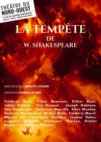 Affiche La Tempête - Théâtre du Nord-Ouest