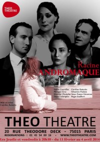 Andromaque au Théo Théâtre : Affiche
