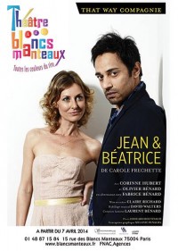 Jean et Béatrice au Théâtre des Blancs-Manteaux
