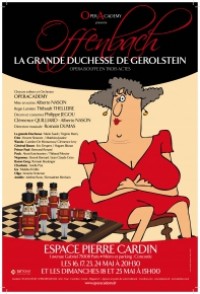 La Grande duchesse de Gerolstein de Jacques Offenbach à l'Espace Pierre Cardin