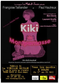 Kiki de Montparnasse au Théâtre de la Vieille Grille