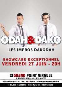 Odah et Dako : Les Impros Dakodah au Grand Point Virgule