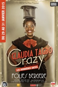 Claudia Tagbo : Crazy - Dernières dates aux Folies Bergère