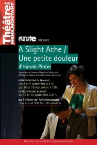 A Slight Arche / Une Petite Douleur au Théâtre de Ménilmontant