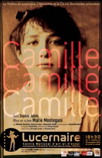 Camille, Camille, Camille au Théâtre du Lucernaire