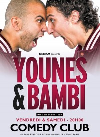Younes et Bambi : L'Arabe et le Juif au Comedy Club