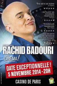 Rachid Badouri au Casino de Paris