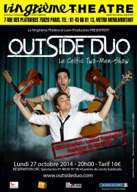 Le Celtic Two Men Show : Outside Duo au Vingtième Théâtre