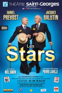 Les Stars au Théâtre Saint-Georges : Daniel Prévost et Jacques Balutin 	