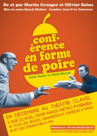 Conférence en forme de poire au Théâtre Clavel