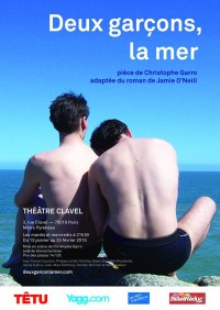 Deux garçons, la mer au Théâtre Clavel