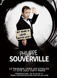 Philippe Souverville : My name is Love… Mister Love ! au Théâtre Le Passage vers les Étoiles