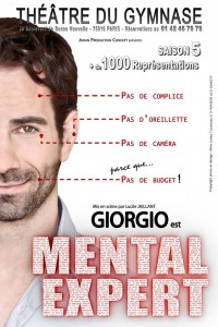 Giorgio : Mental Expert au Théâtre du Gymnase