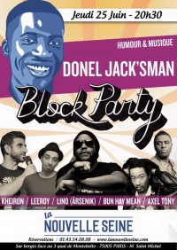 Donel Jack'sman : Block Party à La Nouvelle Seine