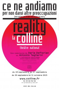 Reality au Théâtre de la Colline