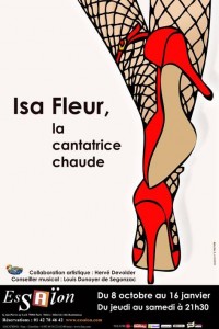 Isa Fleur, La Cantatrice chaude au Théâtre L'Essaïon