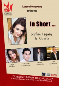In short... Sophie Faguin and guests à L'Auguste Théâtre