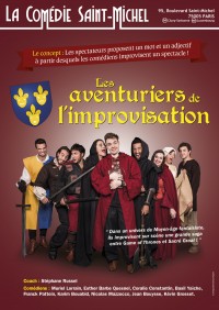 Les Aventuriers de l'improvisation à la Comédie Saint-Michel