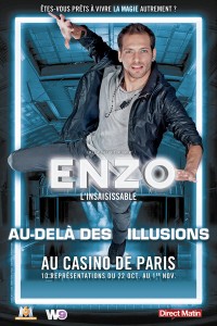 Enzo : Au-delà des illusions au Casino de Paris