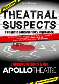 Theatral Suspects à l'Apollo Théâtre