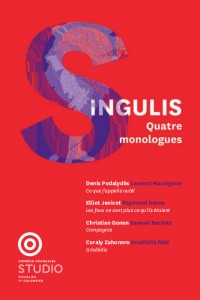 Singulis : quatre monologues à la Comédie Française