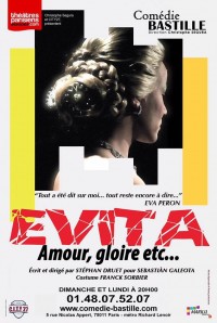 Evita-Amour, gloire, etc… à la Comédie Bastille