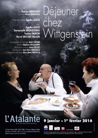 Déjeuner chez Wittgenstein au Théâtre de l'Atalante