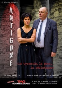 Antigone au Théâtre Montmartre Galabru