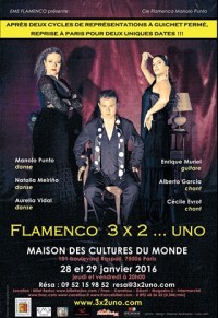 Flamenco 3X2… Uno à la Maison des Cultures du Monde