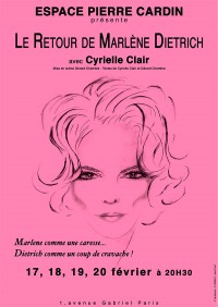 Le Retour de Marlene Dietrich à l'Espace Pierre Cardin