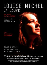 Louise Michel, la louve au Guichet Montparnasse