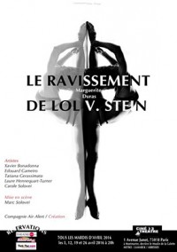 Le Ravissement de Lol V. Stein au Ciné 13 Théâtre