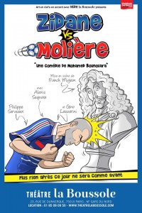 Zidane vs Molière au Théâtre La Boussole